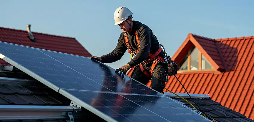 Solar Panels on Steel Roof Installation in Antioch